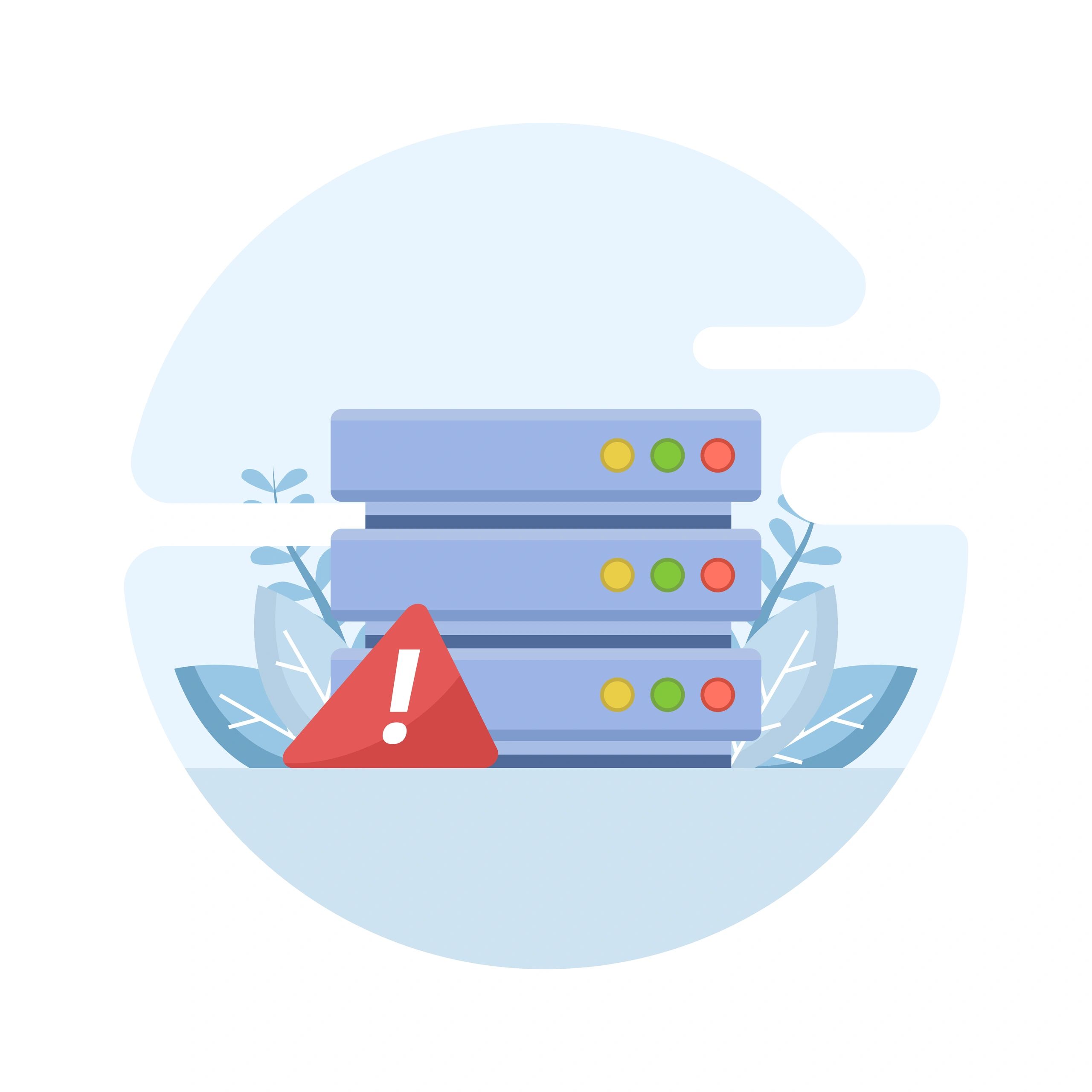 WordPress Hosting product image: secure cloud/server hosting illustration in dark blue/teal